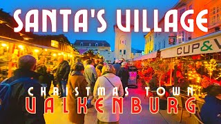 🧑‍🎄 Santa’s Village Valkenburg 🎄Christmas Spectacle  Kerstmarkt Valkenburg 🇳🇱 [upl. by Mezoff]