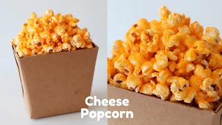 How to make Cheese Popcorn at home  Super quick and easy 🧀🍿 [upl. by Weiner785]