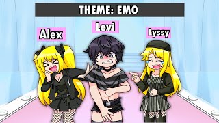 Alex amp Friends DRESSING EMO in DRESS TO IMPRESS [upl. by Herodias]