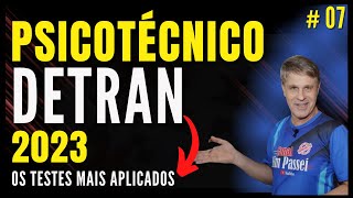 PSICOTECNICO DETRAN 2023 – Os testes mais cobrados em todas as regiões  AULA 07 [upl. by Aner]