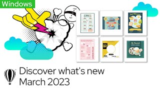 Discover whats new in CorelDRAW Graphics Suite  March 2023  Windows [upl. by Laure]