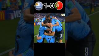 Uruguay vs Portugal football match vedioshorts [upl. by Llezniuq]