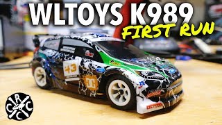 WLTOYS K989 First Run and Impressions [upl. by Kathleen]