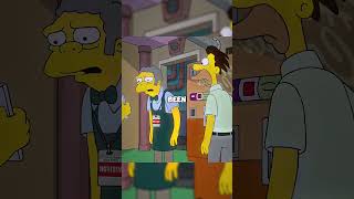 Homer and antiboose disease🤮🚱 shorts simpsons [upl. by Eads]