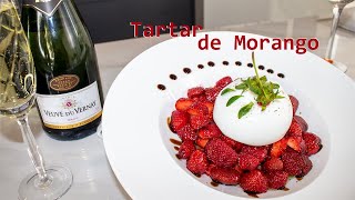 Tartar de Morango com burrata [upl. by Hiram]