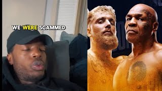 Jake Paul VS Mike Tyson SCAMMM [upl. by Langan535]