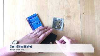 Secrid Mini Wallet  Rango Green Gold WINACTIE [upl. by Lurleen405]