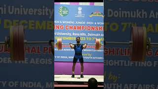 IWLF NATIONAL SENIOR JUNIOR AND YOUTH WEIGHTLIFTING CHAMPIONSHIPS202324ITANAGARARUNACHAL PRADESH [upl. by Mulac65]