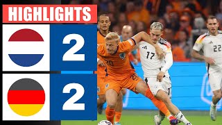 Niederlande gegen Deutschland 2  2  Highlights  UEFA Nations League  11th September 2024 [upl. by Christoph]