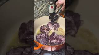 Coq au vin 🍷 🐔😋 truly the best dish to fight the cold food ytshorts youtube youtubeshorts [upl. by Htessil877]