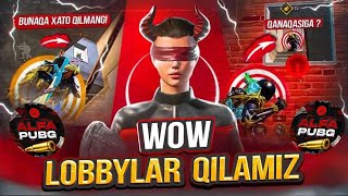 🔥WOW LOBBYLAR QILAMIZ 8 K SOON  FAQAT 😍 LOBYLAR shorts pubg pubgmobile uzbpubg [upl. by Helman]