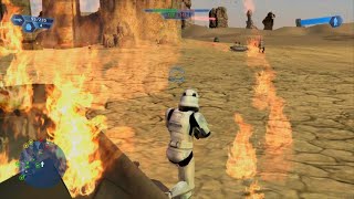 STAR WARS Battlefront 2004 Remastered Desert Extermination [upl. by Raskind142]