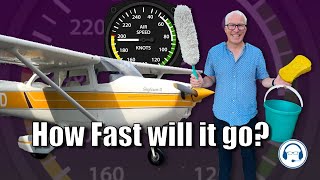 Experiment How much faster does a clean aeroplane go [upl. by Four]