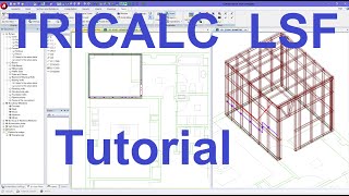 Tricalc LSF beginner Tutorial ENG [upl. by Awad492]