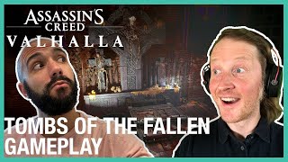 Assassin’s Creed Valhalla – Tombs of the Fallen Puzzle Gameplay  Ubisoft NA [upl. by Oinoitna]