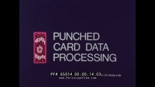 PUNCH CARD COMPUTER DATA PROCESSING OVERVIEW IBM 029 KEY PUNCH MACHINE 65014 [upl. by Ahusoj]