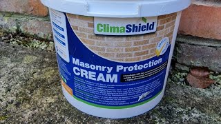 Masonry Protection Cream for Penetrating Damp  External Dampness [upl. by Anitap]