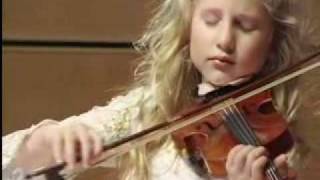 Extraordinary 6Year Old Child Violinist Brianna Kahane [upl. by Baalman435]