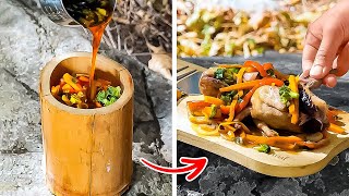 Delicious CAMPFIRE Food Recipes to Cook In a Wild [upl. by Purpura277]