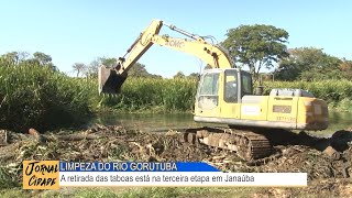 JANAÚBA O rio Gorutuba passa pela terceira fase de limpeza no municipio [upl. by Bahner]