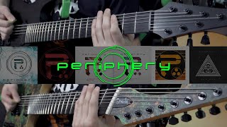 PERIPHERY Guitar Riff Evolution 20072019 Heaviest Guitar Riffs [upl. by Lynna]