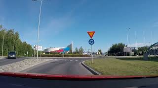 Driving in Vaasa Finland [upl. by Seavir]