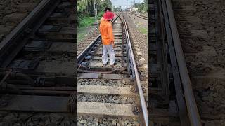 automatic point testing 😳🫡indianrailways shortvideos railway shorts viralvideos short viral [upl. by Gninnahc680]