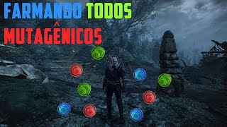 FARMANDO MUTAGÊNICOS DE TODAS AS CORES NO THE WITCHER 3 [upl. by Nwahsem128]