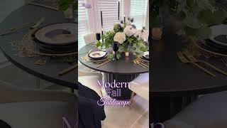 Learn how to style a modern fall tablescape with a few simple items Find your theme at eFavormart [upl. by Glynias]