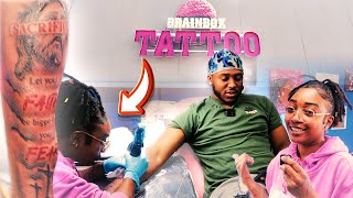 I GOT A SLEEVE TATTOO 😱🔥PAINFUL MUST WATCH [upl. by Coriss939]