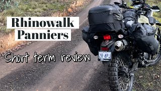 Rhinowalk Panniers short term review [upl. by Refennej]