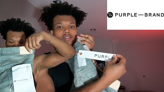 PURPLE JEANS REVIEW On Body [upl. by Nine873]