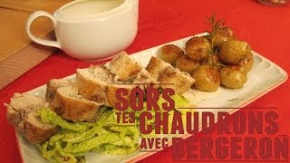 Ballotines de poulet champignons  Sors tes chaudrons avec Bergeron [upl. by Ynnaf900]