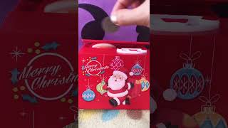 Santa Claus piggy bank loop 🧑‍🎄 christmas piggybank savingmoney santaclaus shorts [upl. by Garate876]