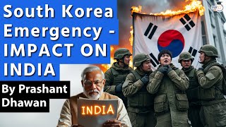 South Korea Emergency Ends  IMPACT ON INDIA  Will India benefit from this  By Prashant Dhawan [upl. by Ker]