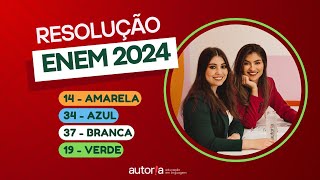 Resolução Enem 2024  Autoria Linguagem  Questão 14  Linguagens prova amarela [upl. by Faden914]