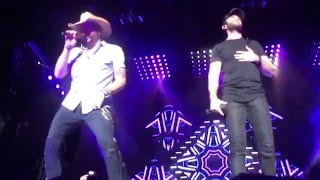 jason aldean  thomas rhett  1994 bismarck nd 12916 [upl. by Allianora]