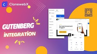 Best way to convert website into Gutenberg WordPress  CloneWebX [upl. by Gussie]