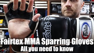 Fairtex MMA Sparring Gloves Review  All you need to know  Enso Martial Arts Shop [upl. by Arais]