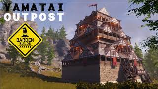 Conan Exiles Yamatai Outpost Speed Build No Mods [upl. by Ennirac]