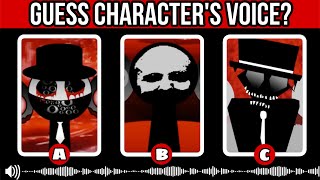 All BLACK Character  Guess the Incredibox Spunki by the Voice  All BLACKs Mods [upl. by Gibun1]