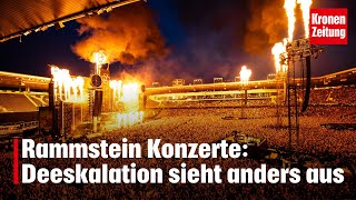 Rammstein vor WienKonzerten Deeskalation sieht anders aus  kronetv NEWS [upl. by Macey]