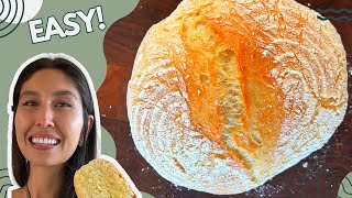 Easy Artisan Bread Recipe  Maxis Kitchen [upl. by Prober]