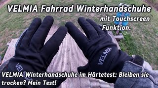 VELMIA Winterhandschuhe Bleiben sie trocken Mein Test [upl. by Lilas487]