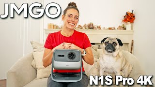 JMGO N1S Pro  4k Google TV Projector [upl. by Downing]