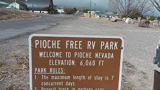 Pioche NV Free RV Park 😲 [upl. by Irodim]