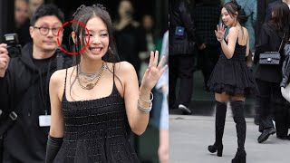 Jennies Down to Earth Charm Shines Bright at CHANEL Fall Winter 2024 ParisFashionWeek [upl. by Cleopatra]