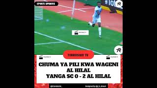 Ona goli la pili la Al hilal dhidi ya Yanga soccer comedy memes funnymemes diamondplatnumz [upl. by Adnicul201]