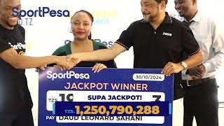 SportPesa Jackpot Winners Press Conference  Tarimba Abbas [upl. by Rohpotsirhc911]