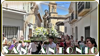 🔴 Procesión San Antonio de Padua  Vélez de Benaudalla 2023 [upl. by Niwdog]